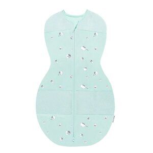 Happiest Baby Sleepea 5-Second Baby Swaddle Snoo Sack in Teal Planets Size M